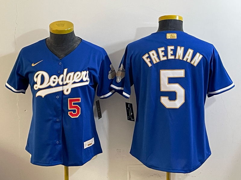 Youth Los Angeles Dodgers #5 Freeman blue Game 2026 Nike MLB Jersey 0414002